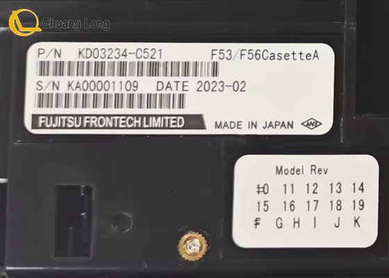 좋은 가격 ATM 기계 부품 Fujitsu F53 F56 디스펜서 현금 카세트 KD03234-C521 온라인으로