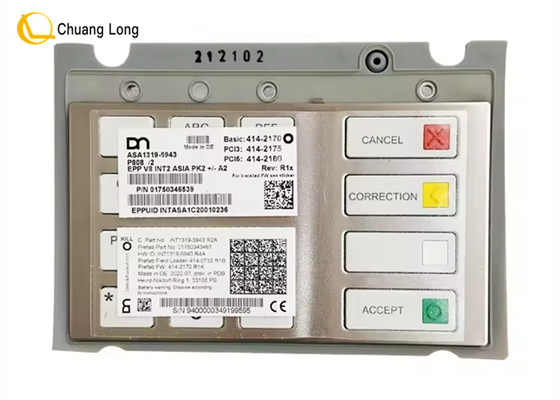 ATM 부품 디볼드 닉스도르프 DN200 DN450 DN470 DN490 EPP V8 INT ASIA PK2+ -A2 키보드 키보드 01750346539 1750346539