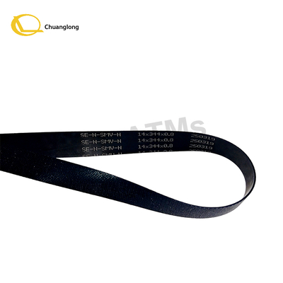14x344x0.8mm ATM 예비 부품 Hyosung GCDU 작은 공급 벨트 Hyosung Tranax 히타치 2K 배급 벨트
