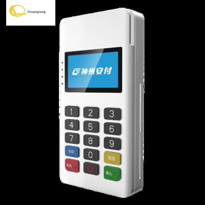 ANFU AF60S 미니 포스 MPOS 스위프 포스 구매 터미널 EMV PCI 4개의 신호등으로 비접촉