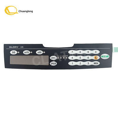 중국 공급업체 Glory GFB-800 시리즈 부품 GFB-800 GFB-836 지폐 계산기 분류기 전면 키보드 패널 디스플레이 패널 (ATM용)