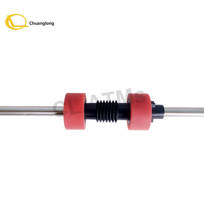 Diebold Nixdorf Roller Feed Shaft for Banking ATMs DN 200 HCT Head Chassis Transport Red Part Number 1750291697