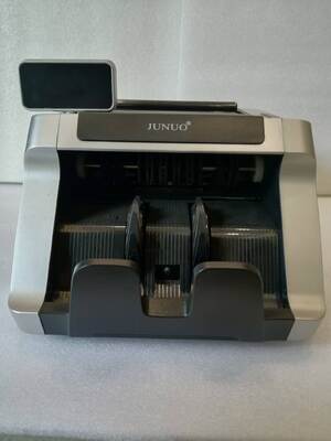 JUNUO C05 은행 기기 지폐 계산기 감지기 블랙, LED 디스플레이 포함