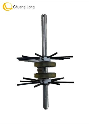 ATM 기기 부품 후지쯔 F56 프레젠터 운송 샤프트 후면 베이스 현금 롤러 어셈블리