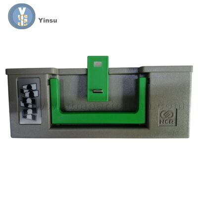 4450693308 445-0693308 2040000217 NCR 폐기물 수거함 커버 (잠금 장치 및 손잡이 포함) ATM 기계 부품 NCR S1 리젝트 카세트용