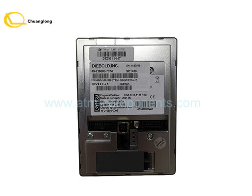 49216680707A 49-216680-707A ATM 기기 부품 Diebold EPP5 BSC 영어, LGE, ST STL, ENG(AU), QZ1, X, I, O, _ DIEBOLD OP EPP5 키보드