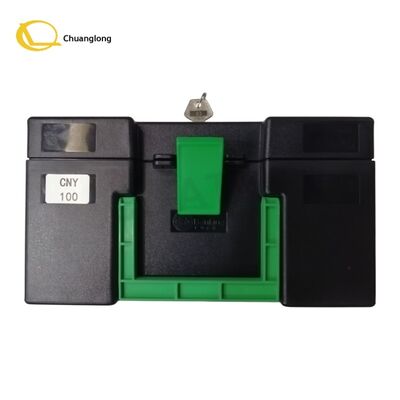 좋은 가격 ATM 기기 부품 GRG CDM8240N-NNV-001 ATM 부품 노트 카세트 YT4.100.2158 새 정품 검정+녹색 ATM 현금 입금 온라인으로