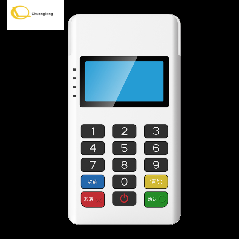 ANFU AF60S 미니 포스 MPOS 스위프 포스 구매 터미널 EMV PCI 4개의 신호등으로 비접촉