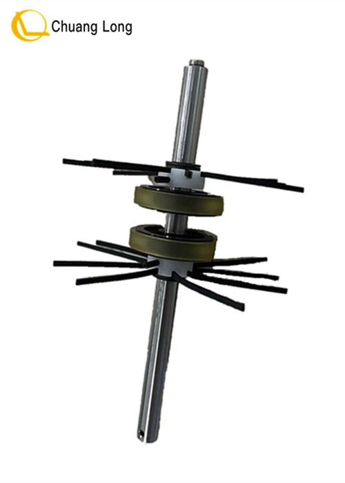 ATM 기기 부품 후지쯔 F56 프레젠터 운송 샤프트 후면 베이스 현금 롤러 어셈블리