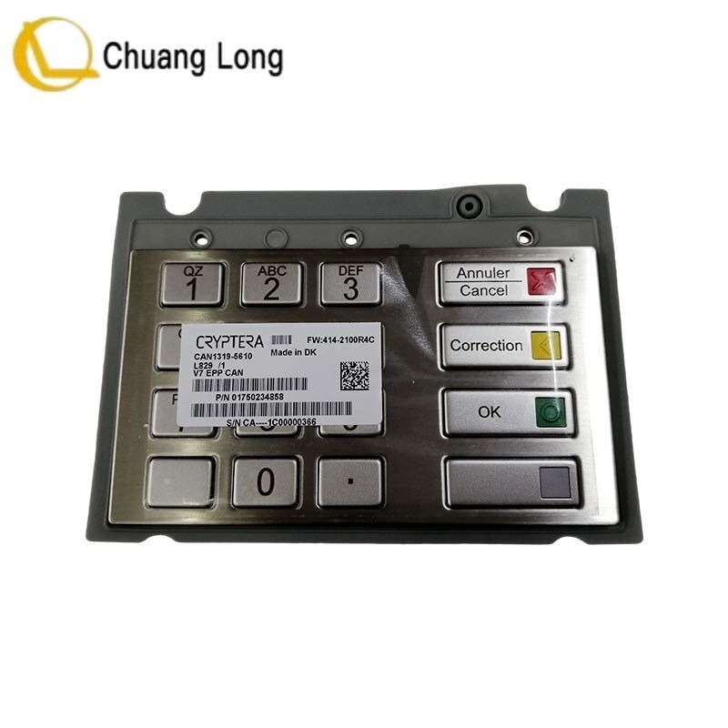 윈코어 닉스도르프 디볼드 닉스도르프 오리지널 및 뉴 V7 EPP 암호화된 비밀번호 핀패드 ATM 보안 키보드 키보드 01750234858 1750234858