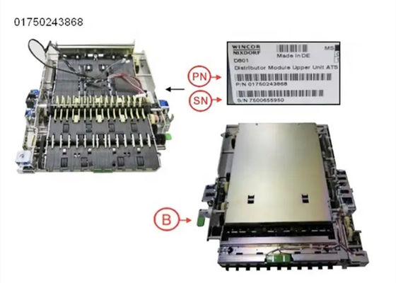 좋은 가격 ATM 기계 부품 윈코어 유통 모듈 상부 단위 ATS 01750243868 1750243868 온라인으로