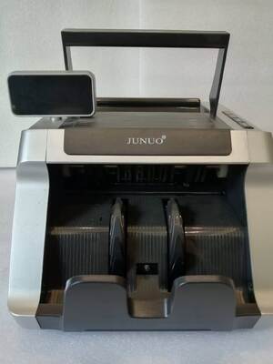 좋은 가격 JUNUO C05 은행 기기 지폐 계산기 감지기 블랙, LED 디스플레이 포함 온라인으로
